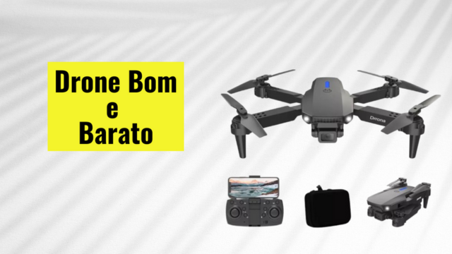 drone bom e barato